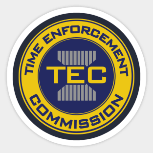 Time Enforcement Commission Sticker